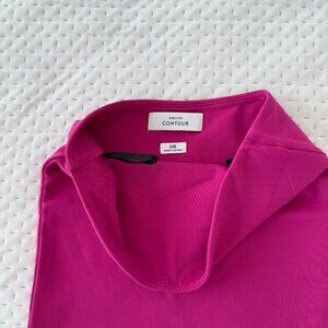 ARITZIA BABATON PINK FUSHIA CONTOUR TUBE TOP XXS